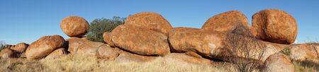 Devils Marbles, Stuart Highway, Northern Territory, Australiaの写真素材