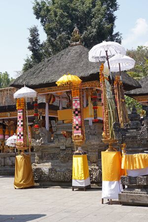 BALI, INDONESIA - DECEMBER 01, 2015: Pura Tirta Empul, one of the sights of Bali on December 01, 2015 in Bali, Indonesiaのeditorial素材