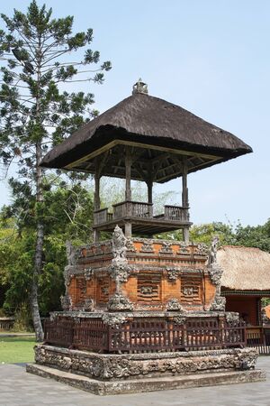 BALI, INDONESIA - SEPTEMBER 29, 2015: Pura Taman Ayun, one of the most important temples of Bali on September 29, 2015 in Mengwi, Indonesiaのeditorial素材