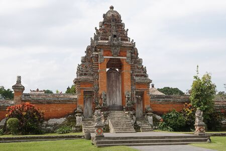BALI, INDONESIA - SEPTEMBER 29, 2015: Pura Taman Ayun, one of the most important temples of Bali on September 29, 2015 in Mengwi, Indonesiaのeditorial素材