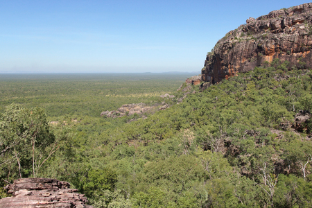 Landscape of the Kakadu National Park, Australiaの写真素材