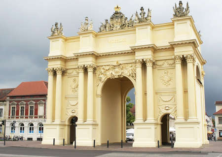 POTSDAM, GERMANY - JUNE 6, 2012: Historic quarter of Potsdam on June 6, 2012 in Germanyのeditorial素材