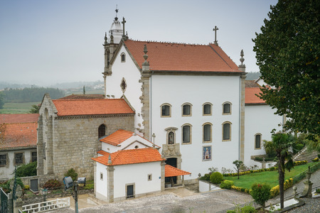 Mosteiro de Vairao, sights along the Camino de Santiago trail, Portugalのeditorial素材