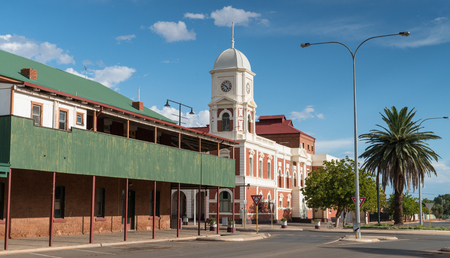Historic buildings of the city of Kalgoorlie, Western Australiaの写真素材