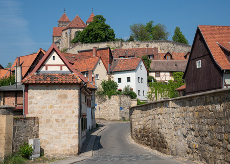 Old Town of Quedlinburg, Saxony-Anhalt, Germany, Europeのeditorial素材