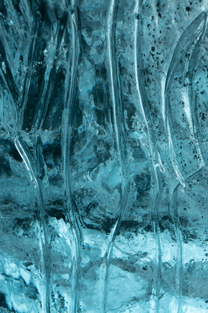 Background, close up image of an ice wallの写真素材