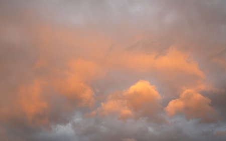 Evening sky with dramatic clouds