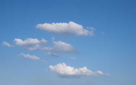 Low angle view of sky with cloudsの写真素材
