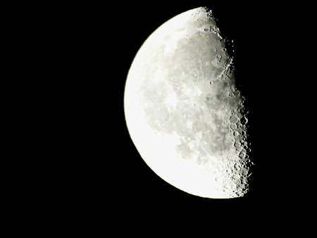 Moon close upの写真素材