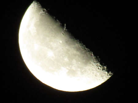 Moon close up