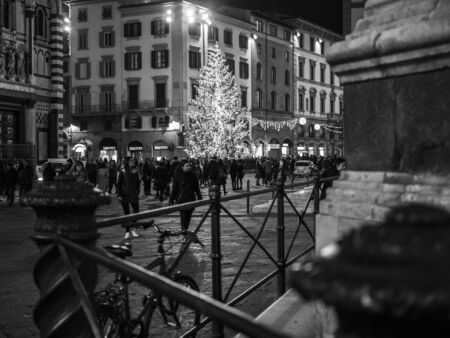 Florence black and whiteの写真素材