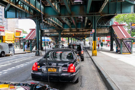 New York City, USA - June 1, 2017: Traffic in New York City