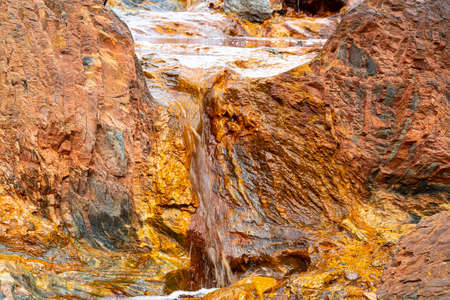 Source of Tinto river in Huelva, Andalusia, Spainの写真素材