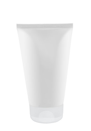 Tube for Cream or for Gel isolated on white background. Mockup for your marketing designの写真素材