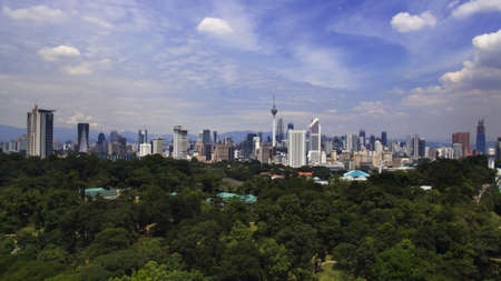 Kuala Lumpur Skylineのeditorial素材