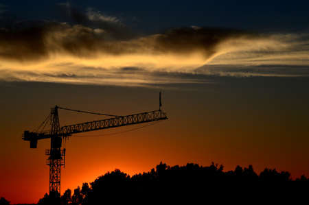 Berlin Summer Clouds, Germanyの写真素材