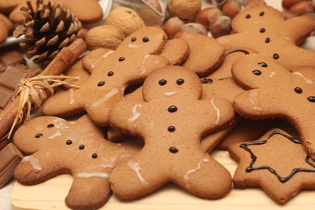 gingerbread manの写真素材