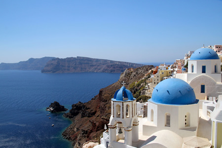 Santorini in Greeceの写真素材