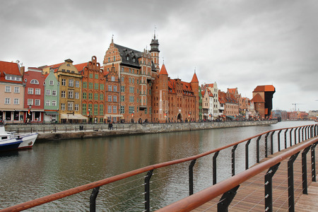 City center of Gdansk, Poland