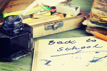 school equipmentの写真素材