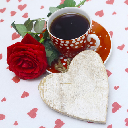 valentine coffeeの写真素材