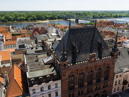 Town Square churchの写真素材