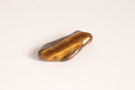 Tanzanite semigem geological mineral isolated on the white backgroundの写真素材