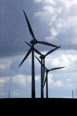 Windmill Wind Turbine Renewable Green Energy Source Lithuania