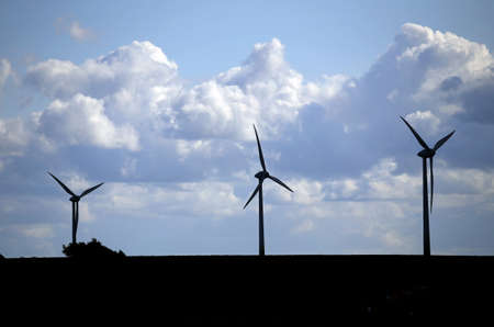 Windmill Wind Turbine Renewable Green Energy Source Lithuania