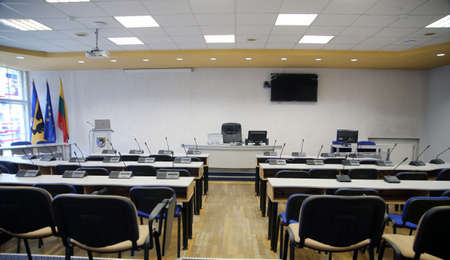 Kedainiai City Council Meeting Hallのeditorial素材