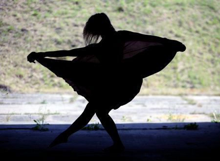 Aerobics fitness woman exercising isolated in full body.の写真素材