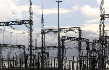 Power station for making electric energy. Lithuania
