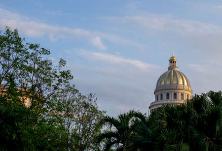 The Capitol building in Havana and its adjacent streets 10 05 2022のeditorial素材