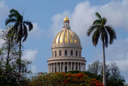 The Capitol building in Havana and its adjacent streets 10 05 2022のeditorial素材