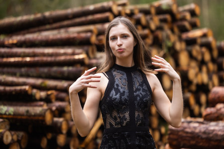 Beautiful women portrait.の写真素材