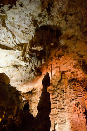 Karst cave Emine Bair Khosar in Crimea  Massif Chatyrdag-Yayla  Vicinity of Alushta  Near the village Privolnoe の写真素材