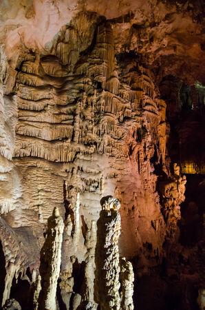 Karst cave Emine Bair Khosar in Crimea  Massif Chatyrdag-Yayla  Vicinity of Alushta  Near the village Privolnoe の写真素材