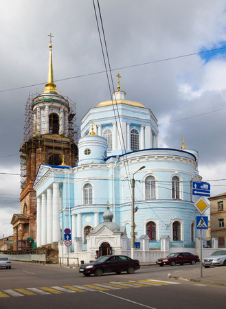 Church of the Assumption of the Blessed Virgin (Uspenskaya). Yelets, Lipetsk region, Russia. Construction of the temple: 1815-1841. The church was built as a monument to the victory of the Russian people in the Patriotic War of 1812. In 1995 started restoのeditorial素材