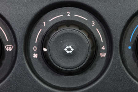 Car Air Conditioner, Manual switch board in the car