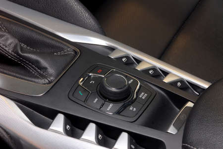 Modern control interface of the modern car