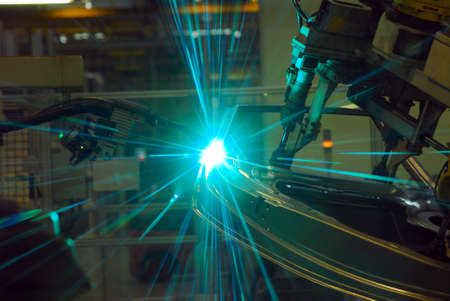 industrial weldingの写真素材