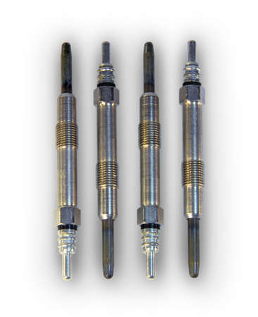 Glow plugs for diesel engine
