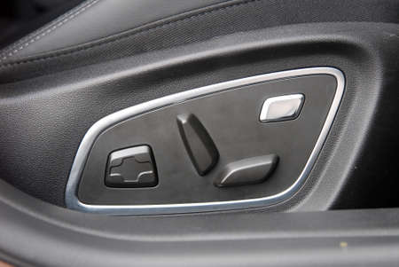 Buttons for adjusting seat position
