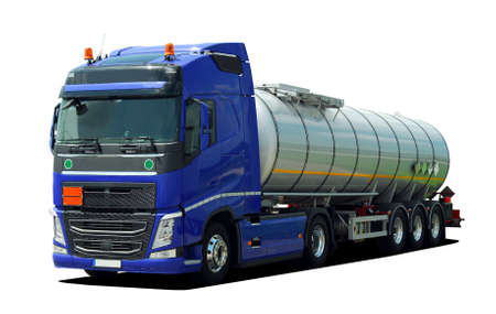 Fuel Tanker Truckの写真素材