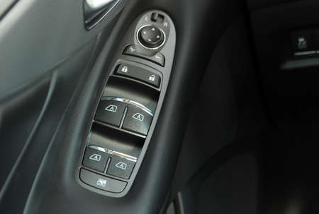 Side mirror switch control and electric window button