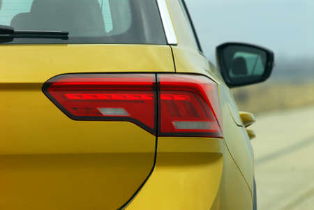 Rear car lightの写真素材