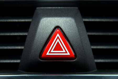 car hazard lights switchの写真素材