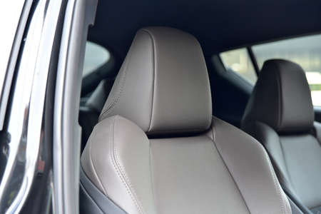 Headrest on a car seat