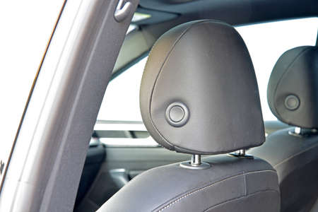 Headrest on a car seat