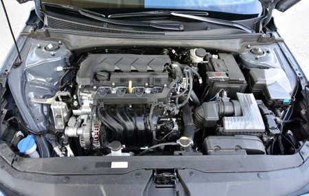 Engine in a passenger car